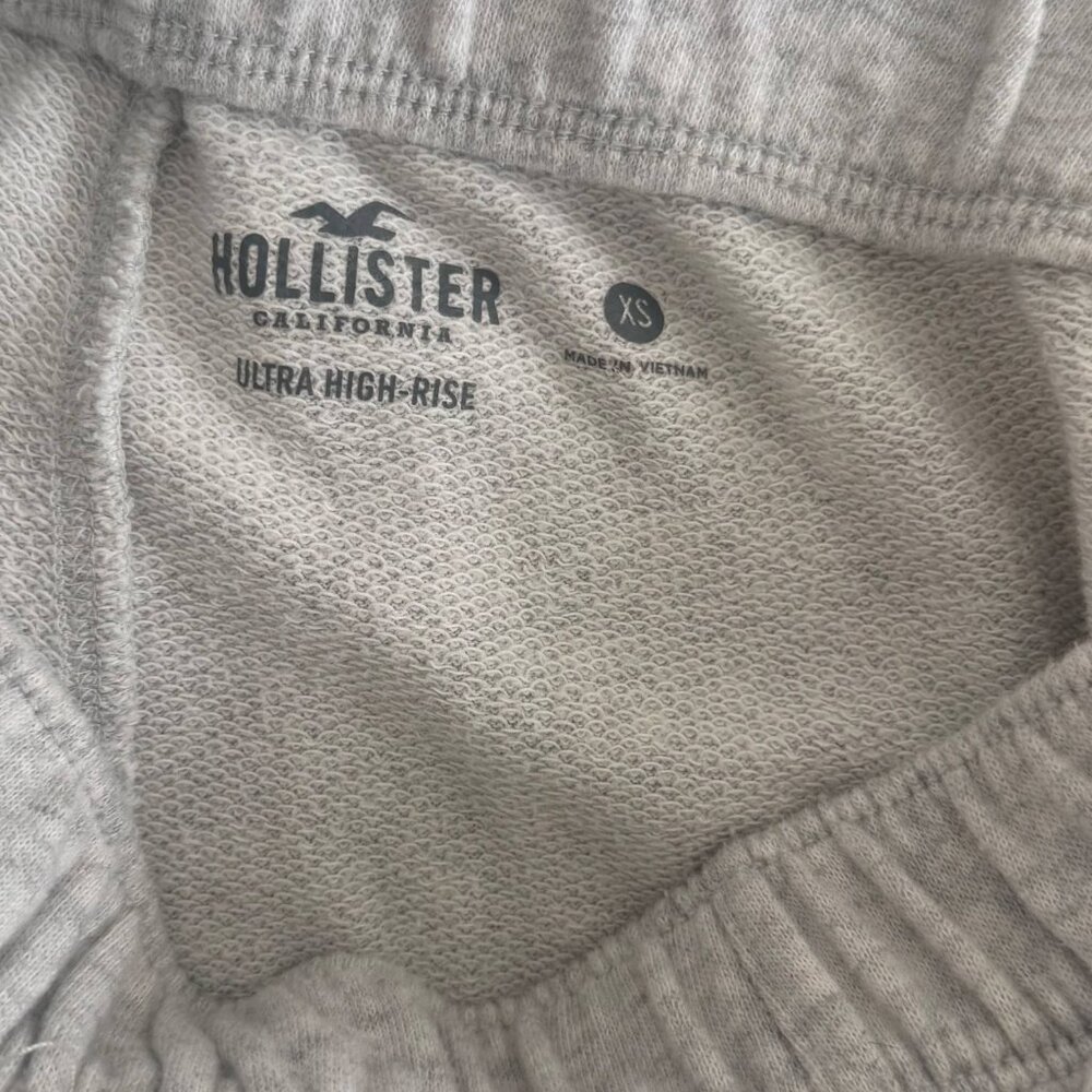 Hollister Ultra High-Rise Gray Sweatpants XS Soft Lounge Pants - Picture 6 of 6